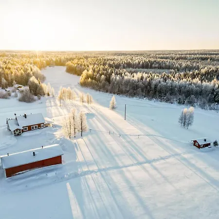 Lodge Hommala Riverside With Terrace, Sauna & Auroras Near Rovaniemi Raiskio