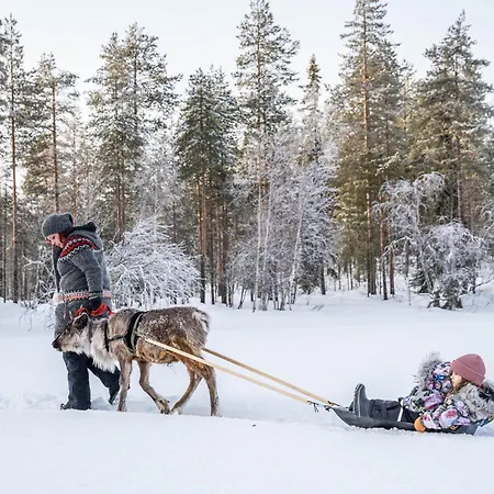 Hommala Riverside With Terrace, Sauna & Auroras Near Rovaniemi Lodge Raiskio