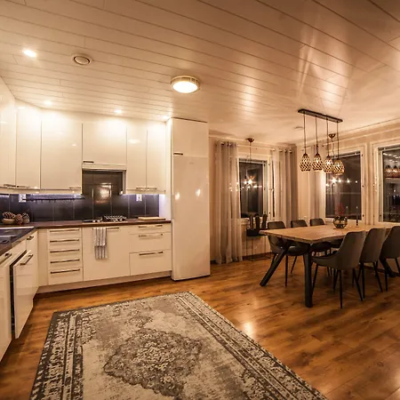 Lodge Hommala Riverside With Terrace, Sauna & Auroras Near Rovaniemi *