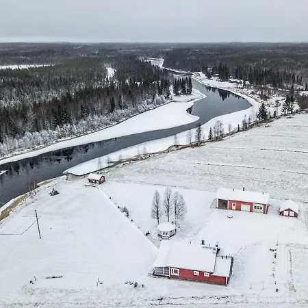 Hommala Riverside With Terrace, Sauna & Auroras Near Rovaniemi * Raiskio