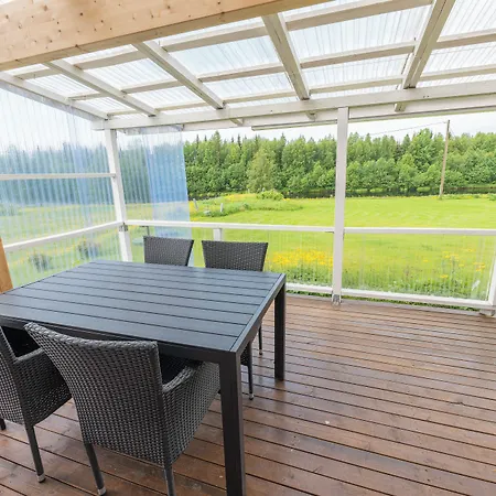 山林小屋 Hommala Riverside With Terrace, Sauna & Auroras Near Rovaniemi Raiskio